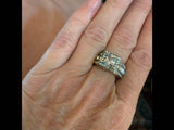 Gorgeous Women Silver Plated Wedding Ring Rings - Tophatter Daily Deals