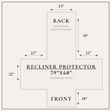 Velvet Furniture Protectors - Velvet Collection Furniture & Decor - Tophatter Daily Deals