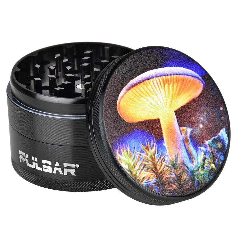 Tophatter's Inc. Metal Herb Grinder | Mystical Mushroom Grinders - Tophatter Daily Deals