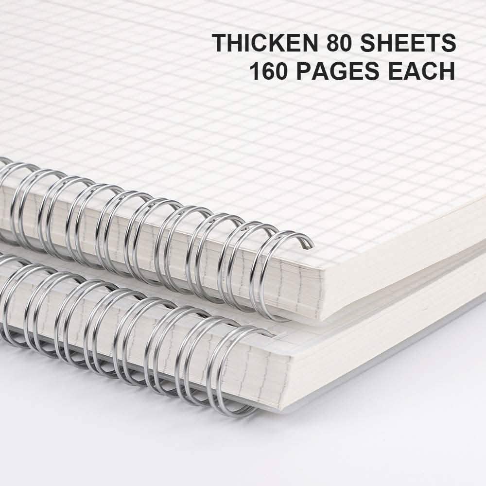 Graph Paper Notebook 100gsm Thick Graph Paper School, Office & Art Supplies - Tophatter Daily Deals