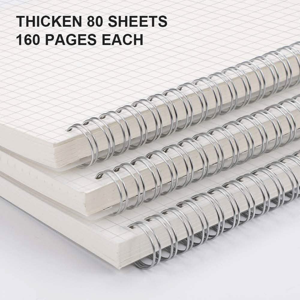 Graph Paper Notebook 100gsm Thick Graph Paper School, Office & Art Supplies - Tophatter Daily Deals