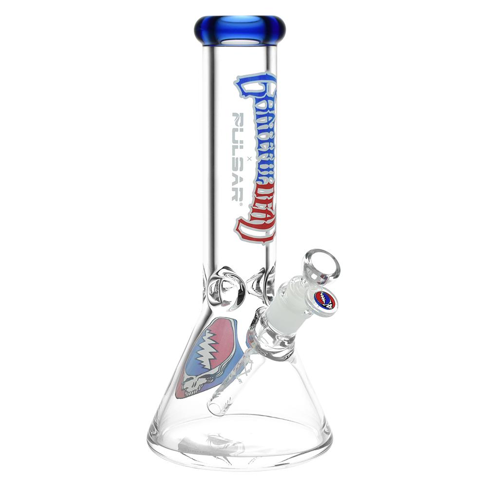 Grateful Dead x Tophatter's Inc. Steal Your Face Beaker Bong Bongs - Tophatter Daily Deals