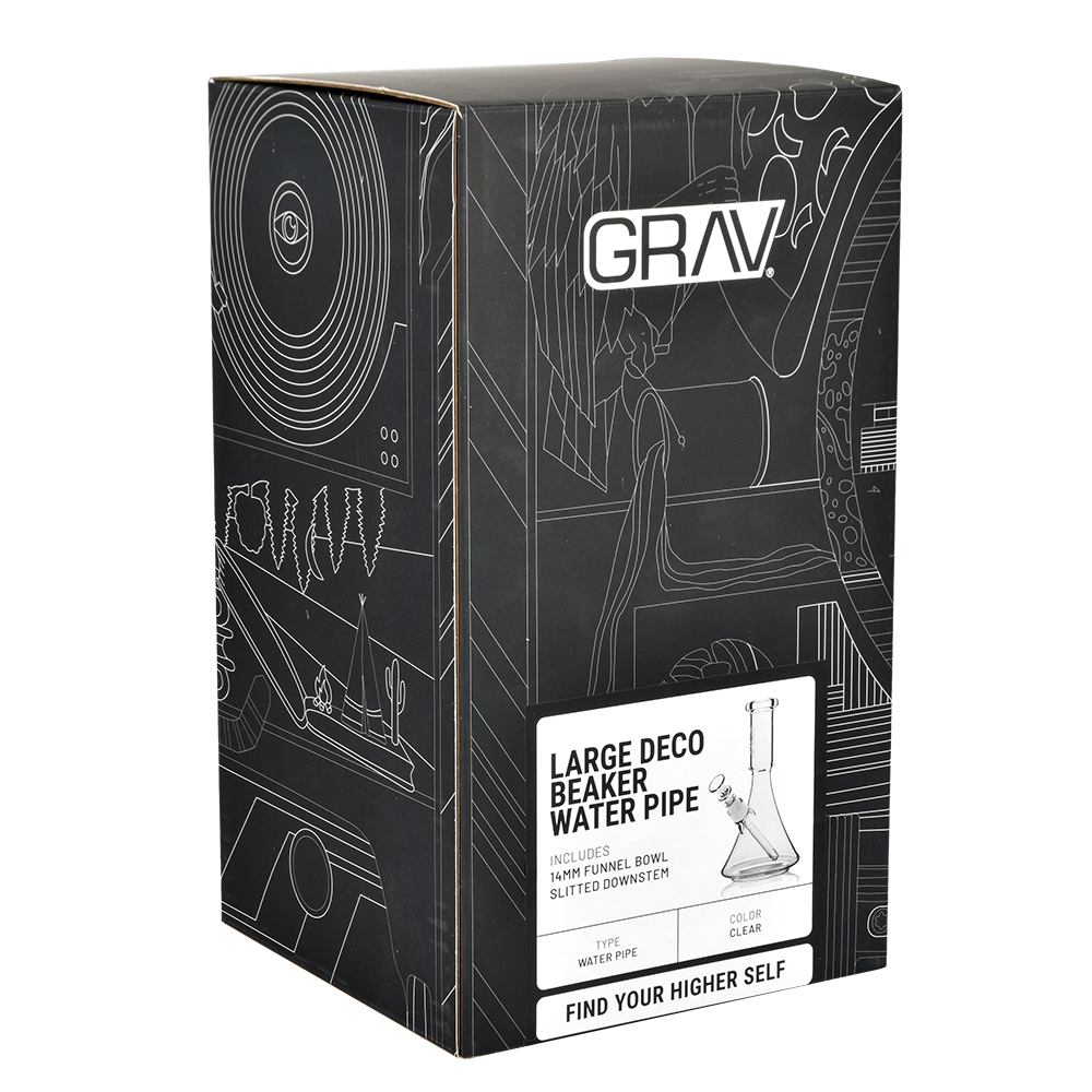GRAV Labs Deco Beaker Bong Bongs - Tophatter Daily Deals