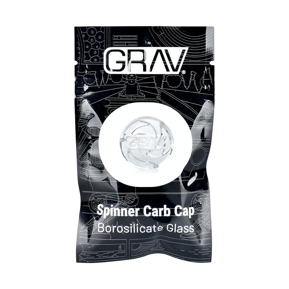 GRAV Spinner Disc Carb Cap Carb Caps - Tophatter Daily Deals