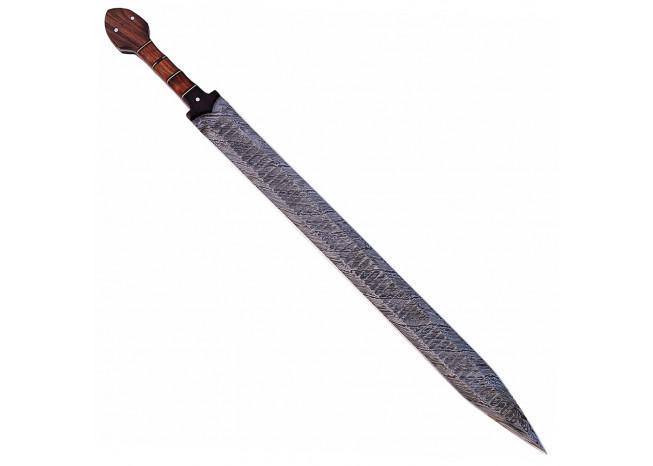 Grecian Empire Damascus Steel Xiphos Sword historical period - Tophatter Daily Deals