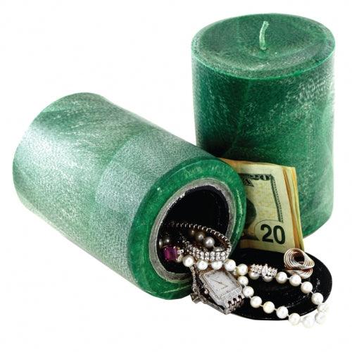 Can Safe Candle Green Security - Tophatter Daily Deals