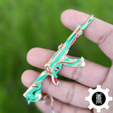 Imperium Skin Gun Weapon Keychain Green Pendant 5 In 1 Pack Imperium Vandal - Tophatter Daily Deals