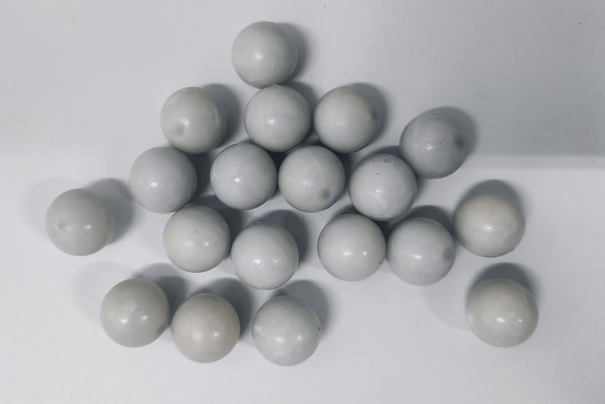 GREY SOLIDS (LOW RICOCHET), .68 CAL, 49GR - 100's - Tophatter's Army Deals PAINTBALL - Tophatter Daily Deals
