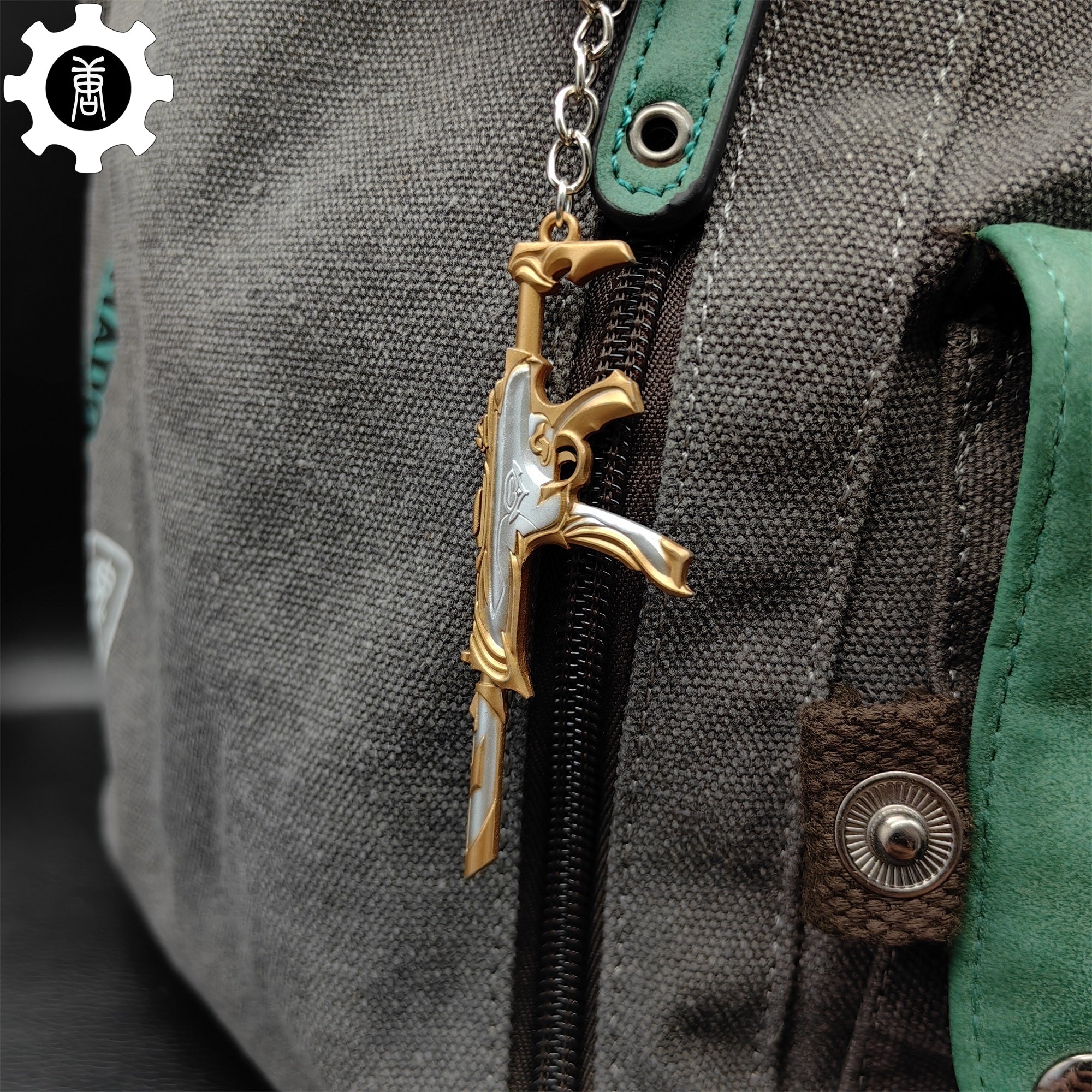 Metal Forsaken Spectre Gun Tiny KeyChain Pendant - Tophatter Daily Deals