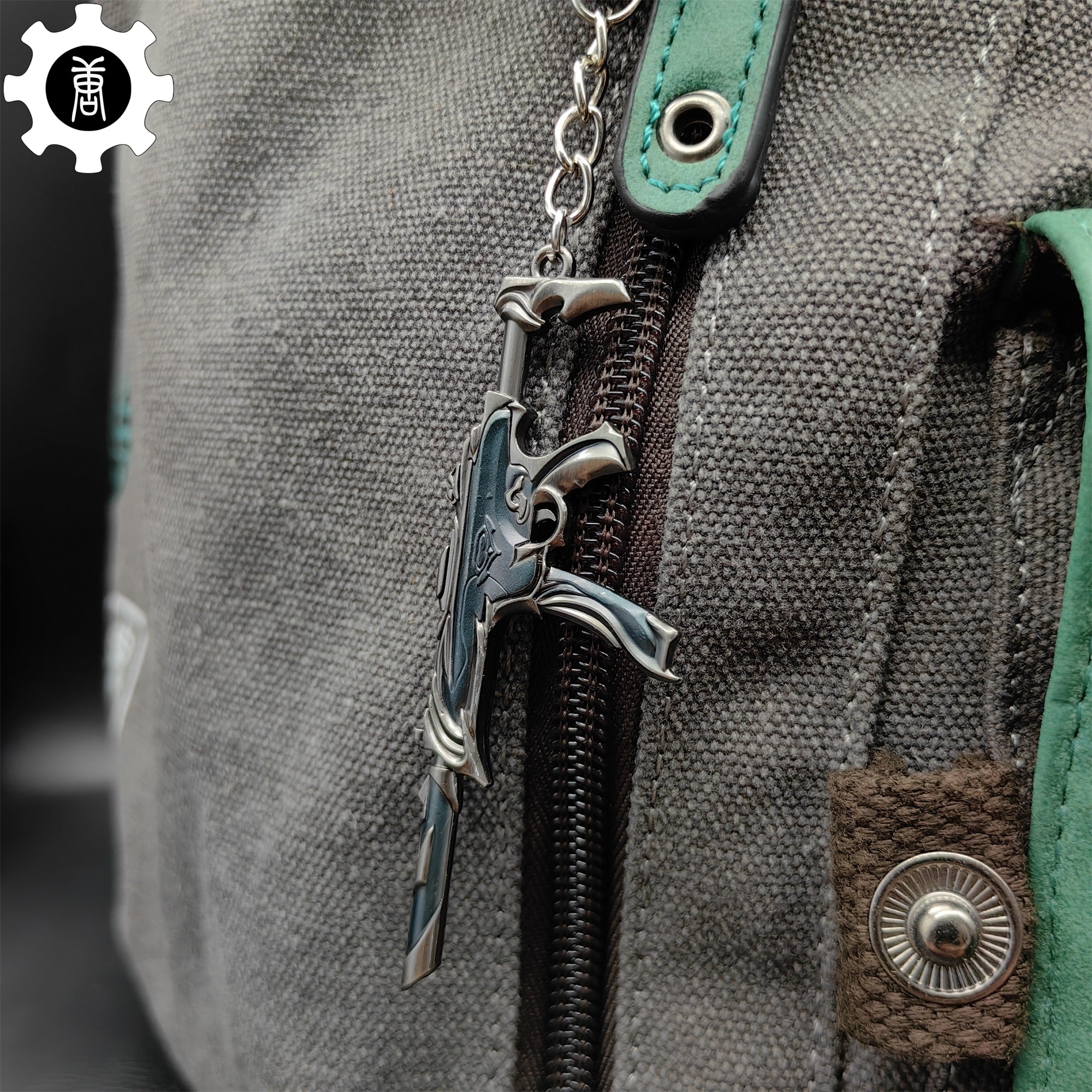 Metal Forsaken Spectre Gun Tiny KeyChain Pendant - Tophatter Daily Deals