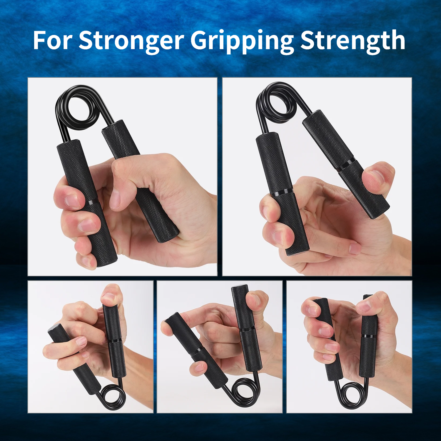 Grip Strength Trainer - Adjustable 50-300LB Wrist & Forearm Exerciser Sports & Outdoor - Tophatter Daily Deals