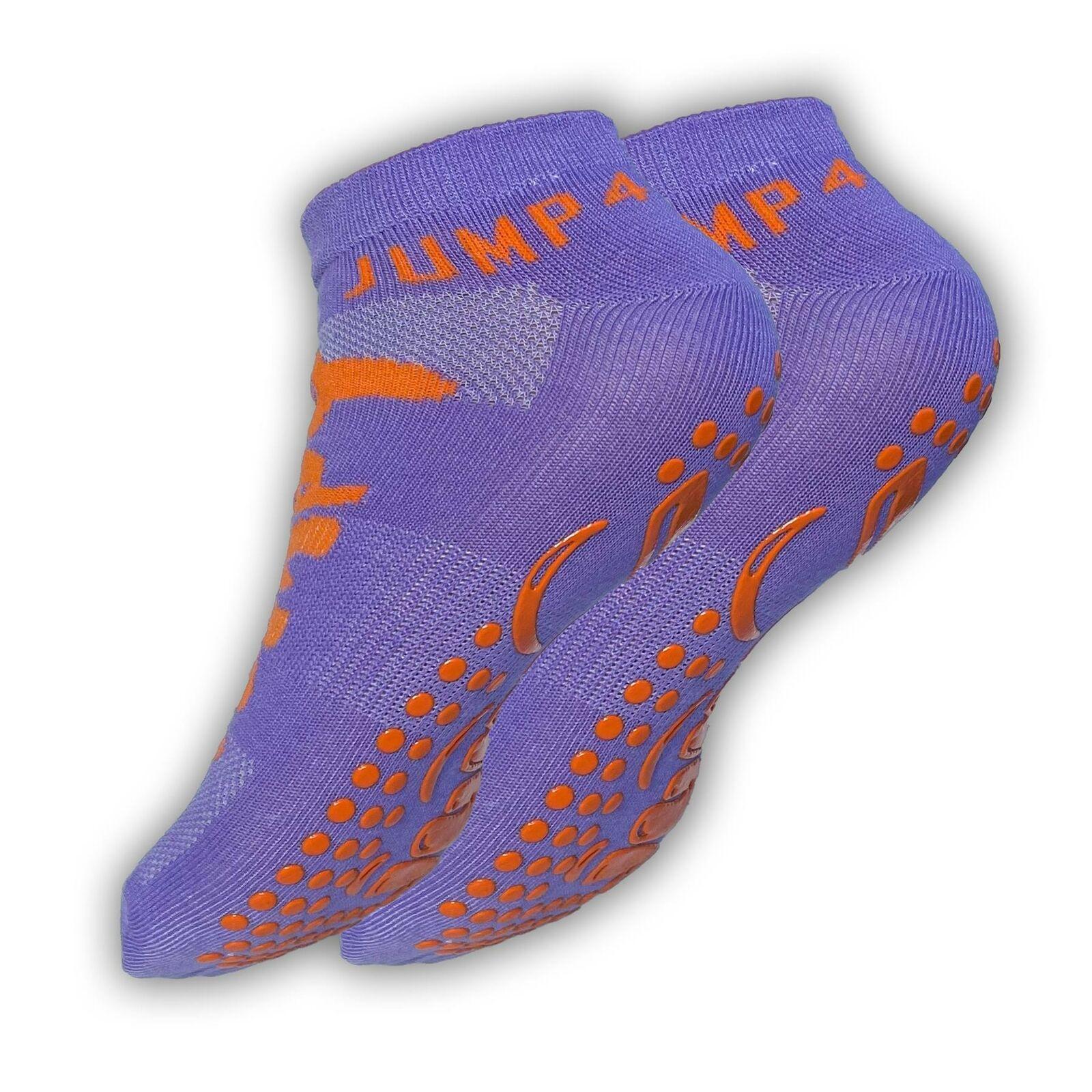 Trampolining Socks UK - Yoga Fitness Socks Exercise Gym Non Slip Socks Pair Exercise & Fitness - Tophatter Daily Deals