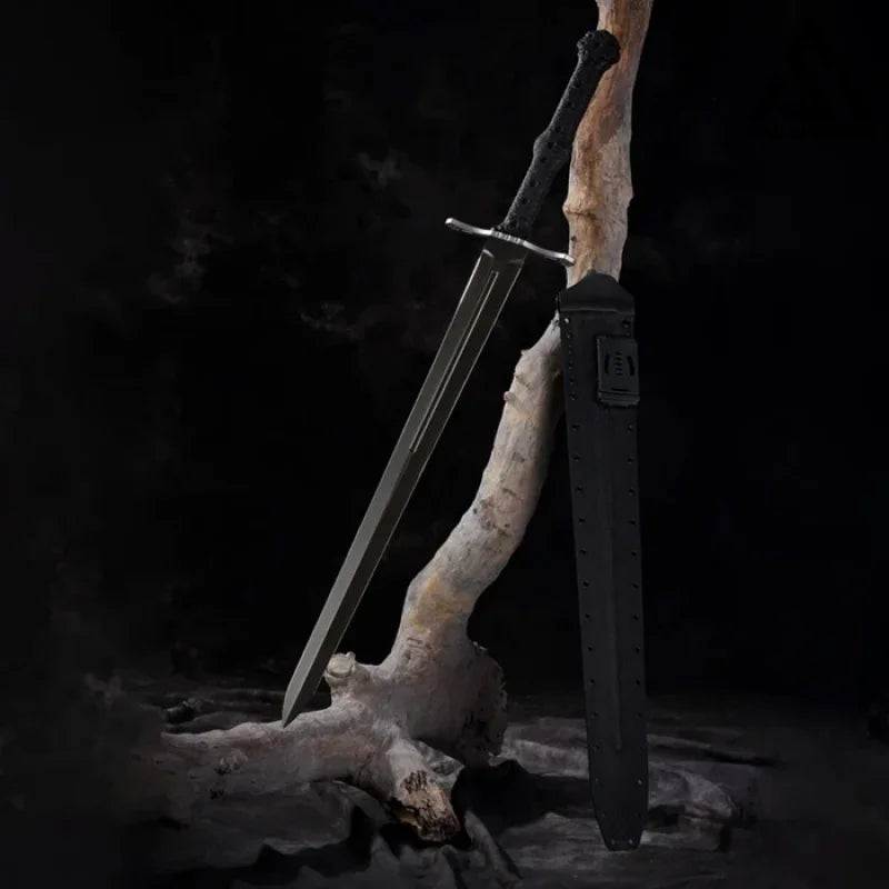 GS158 Punishment Workshop - Miller Greatsword(US ONLY) Black Pocket Knives - Tophatter Daily Deals