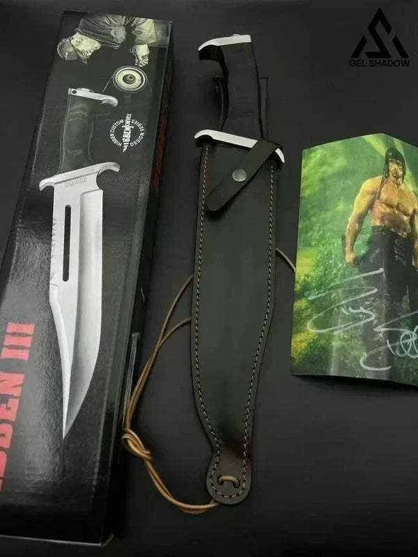 GS159 Stallone Custom Limited Edition Rambo III Pocket Knives - Tophatter Daily Deals