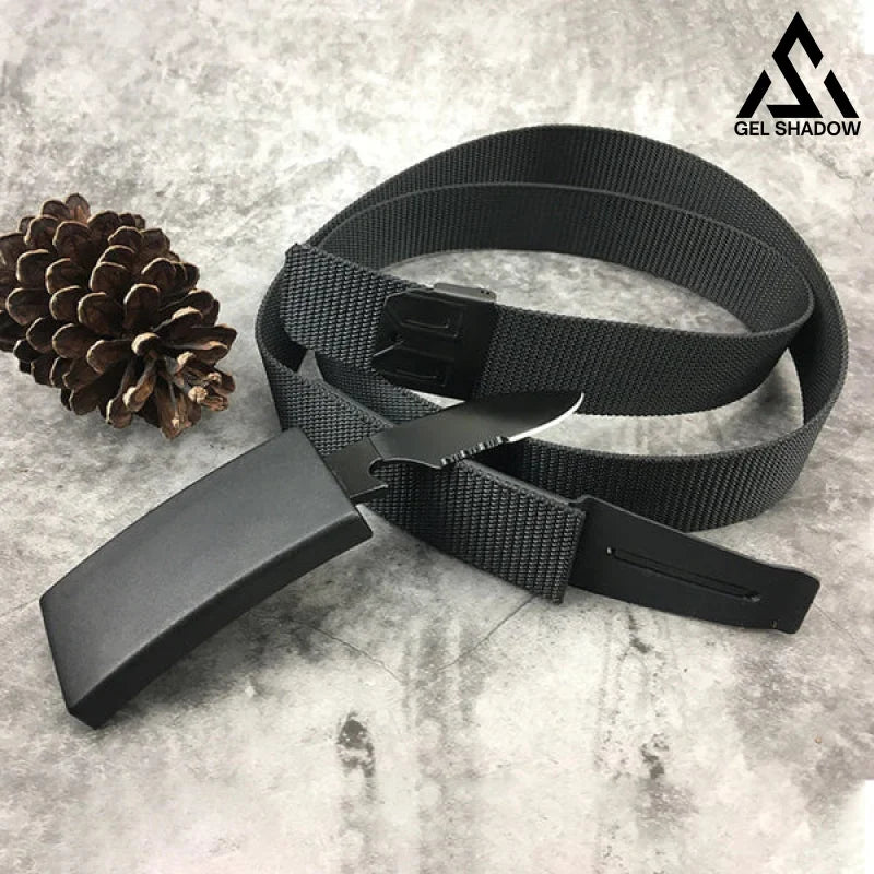 GS169 Concealed Belt Knife BRASSKNUCKLE - Tophatter Daily Deals