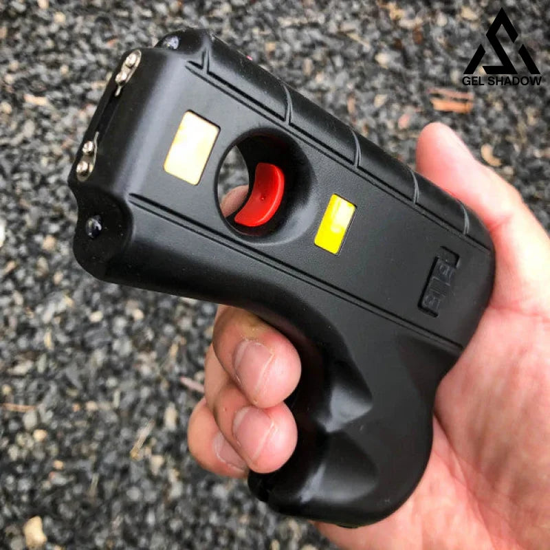 GS182 Striker Self Defense 10MV Stun Gun LED Light w/ Safety Pin SELF DEFENSE - Tophatter Daily Deals