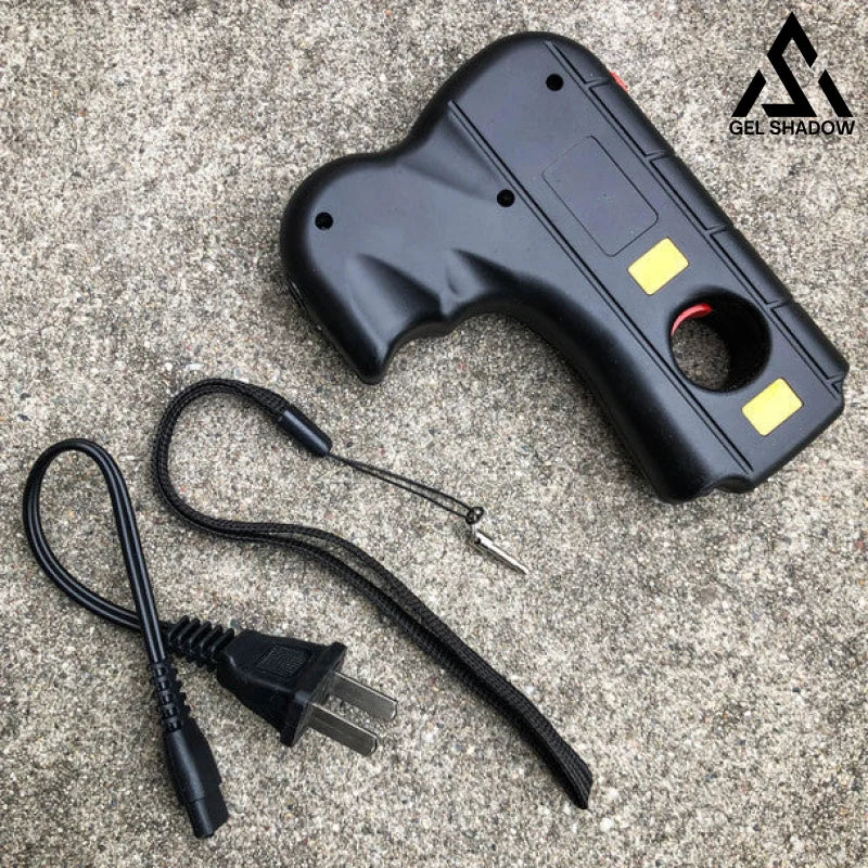 GS182 Striker Self Defense 10MV Stun Gun LED Light w/ Safety Pin SELF DEFENSE - Tophatter Daily Deals