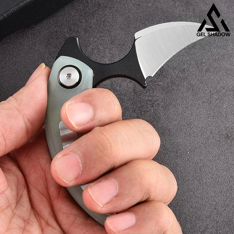 GS184 EDC Carry a folding knife karambit defense Pocket Knives - Tophatter Daily Deals