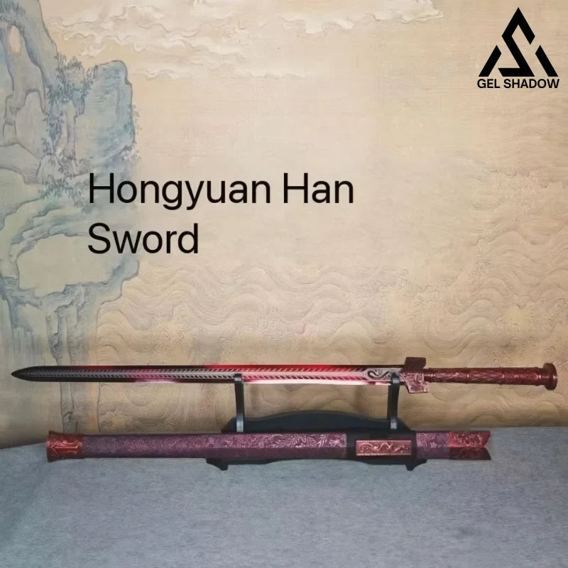 GS187 Hongyuan Han Sword high-manganese steel sabers and swords(US ONLY) Pocket Knives - Tophatter Daily Deals