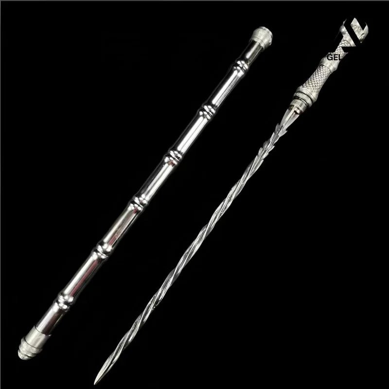 GS189 Outdoor bamboo joint piercing spear(US ONLY) Silver Pocket Knives - Tophatter Daily Deals