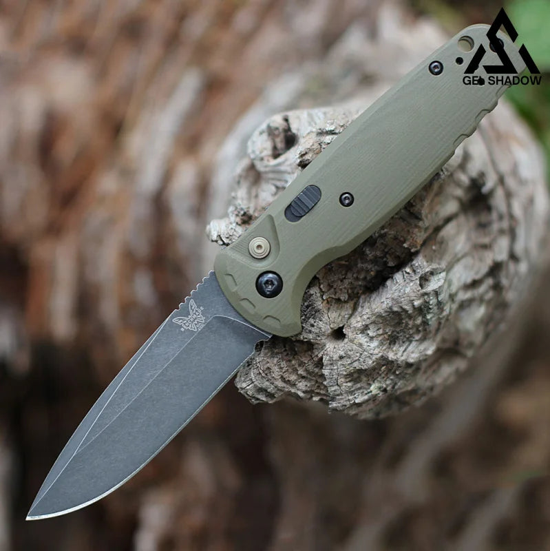 GS197 4300BK-02 CLA Folding Pocket Knife Green Knife - Tophatter Daily Deals