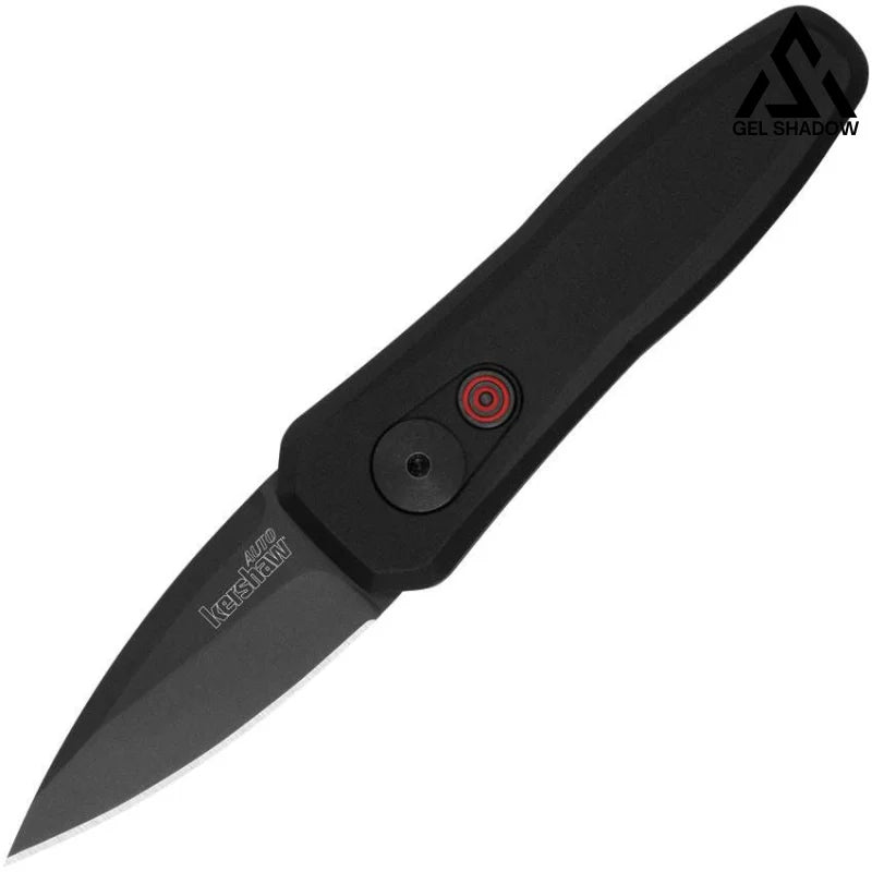 GS201 Kershaw 7500BLK Launch 4 Mini Button Assisted Folding Pocket Knife Black Knife - Tophatter Daily Deals