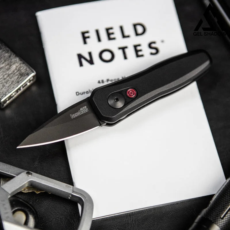 GS201 Kershaw 7500BLK Launch 4 Mini Button Assisted Folding Pocket Knife Knife - Tophatter Daily Deals