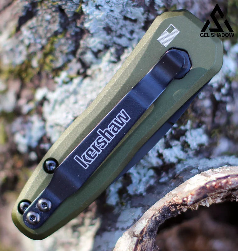 GS201 Kershaw 7500BLK Launch 4 Mini Button Assisted Folding Pocket Knife Knife - Tophatter Daily Deals