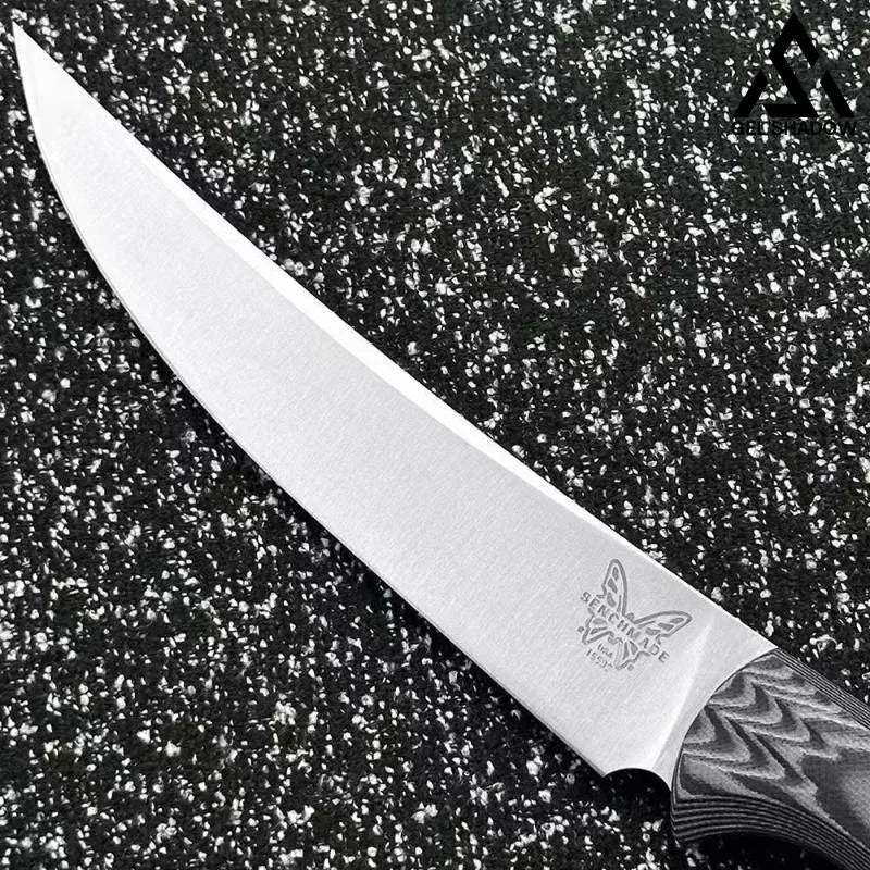 GS202 BM15500 Kitchen Household Fixed Knife D2 SteelBlade Knife - Tophatter Daily Deals