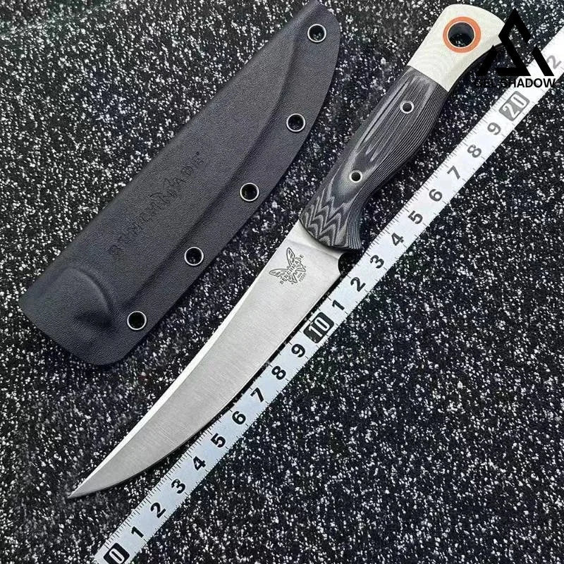 GS202 BM15500 Kitchen Household Fixed Knife D2 SteelBlade BM 15500-1 Knife - Tophatter Daily Deals