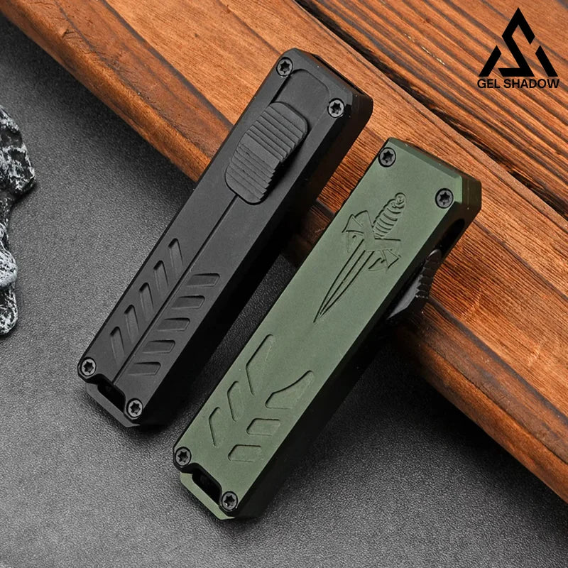 GS205 Microtech Small outdoor folding knife Knife - Tophatter Daily Deals