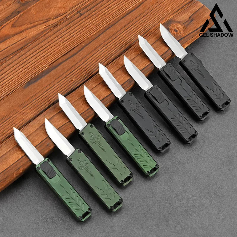 GS205 Microtech Small outdoor folding knife Knife - Tophatter Daily Deals