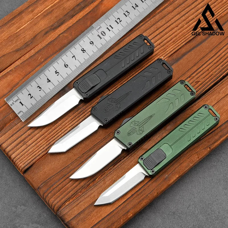 GS205 Microtech Small outdoor folding knife Knife - Tophatter Daily Deals