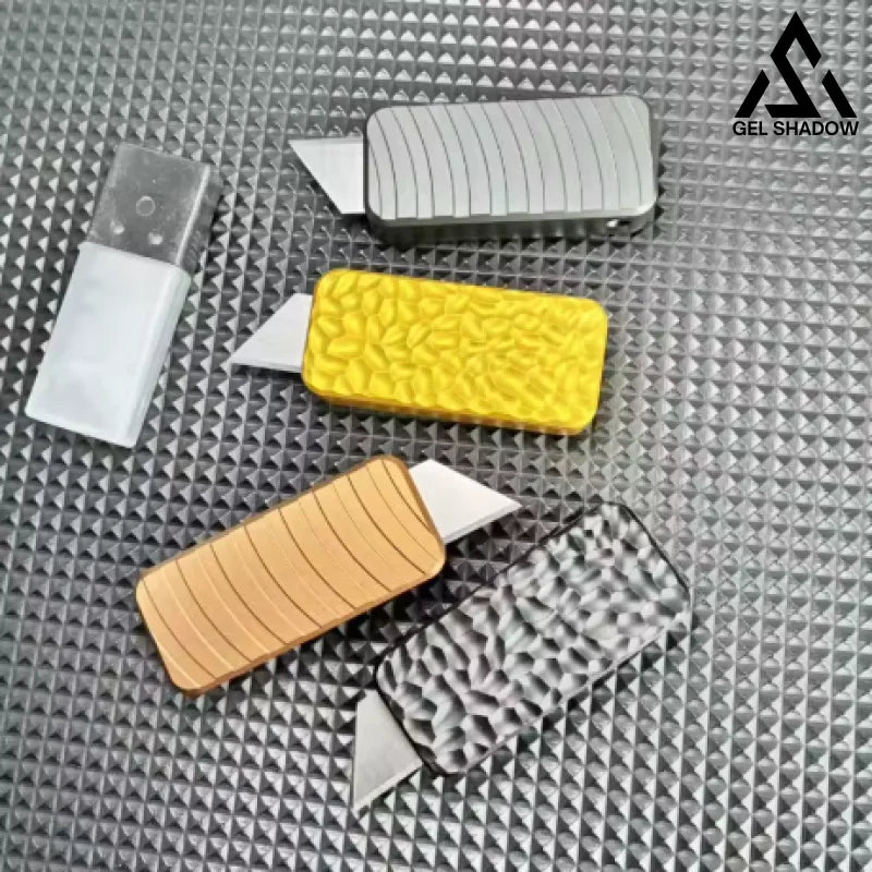 GS209 Meteorite Pattern Mini Creative Art Knife Fidget Knife Knife - Tophatter Daily Deals