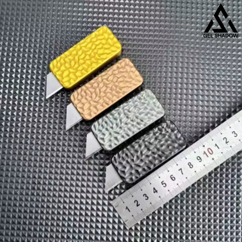 GS209 Meteorite Pattern Mini Creative Art Knife Fidget Knife Knife - Tophatter Daily Deals