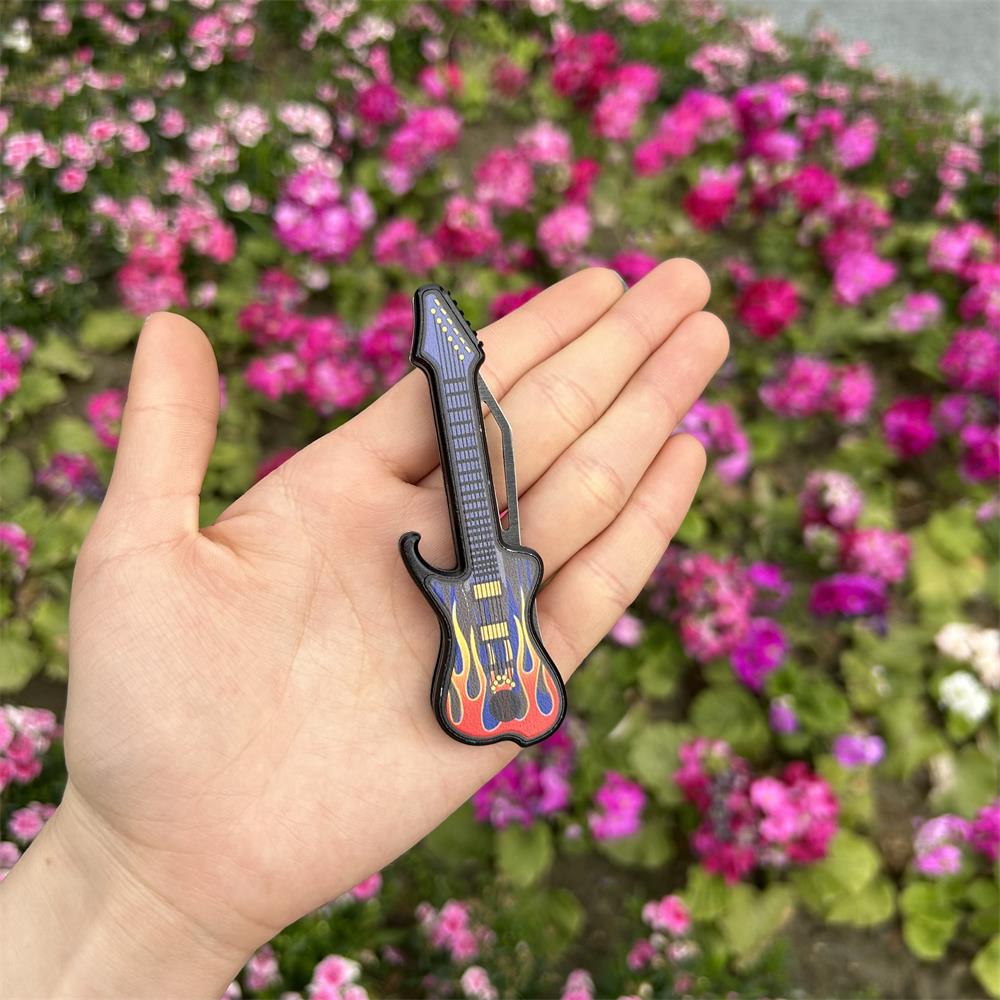 Guitar Folding Knife Tool - Tophatter Daily Deals