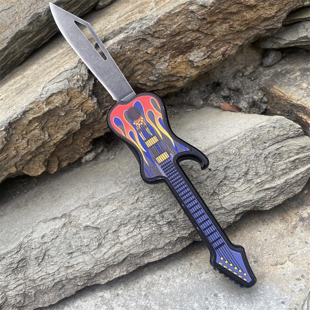 Guitar Folding Knife Tool - Tophatter Daily Deals