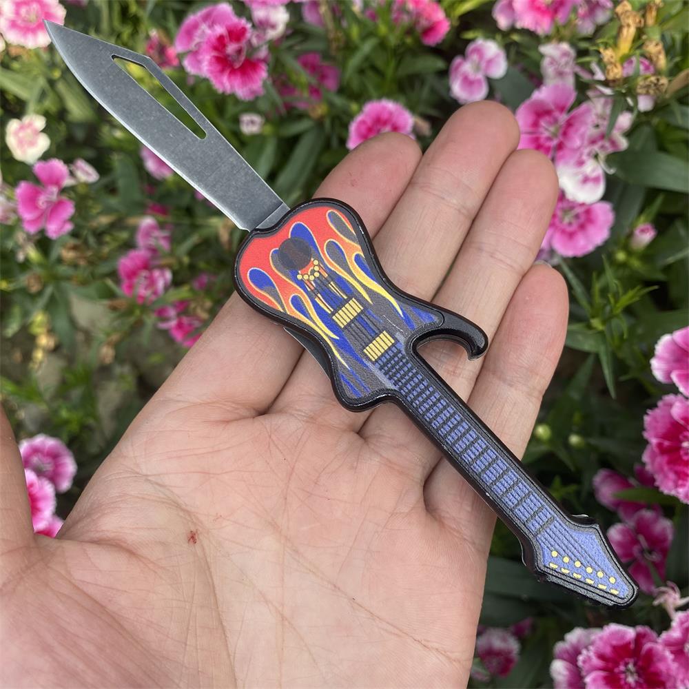 Guitar Folding Knife Tool - Tophatter Daily Deals