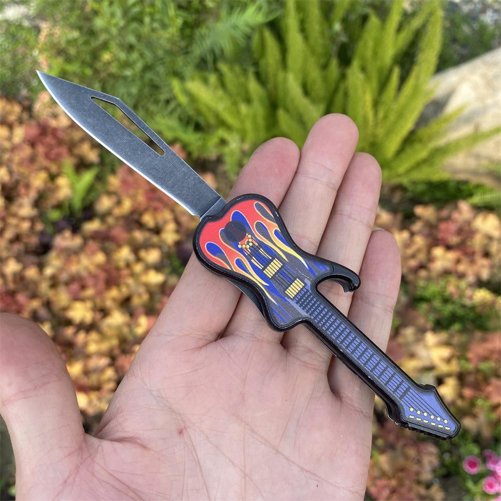 Guitar Folding Knife Tool - Tophatter Daily Deals