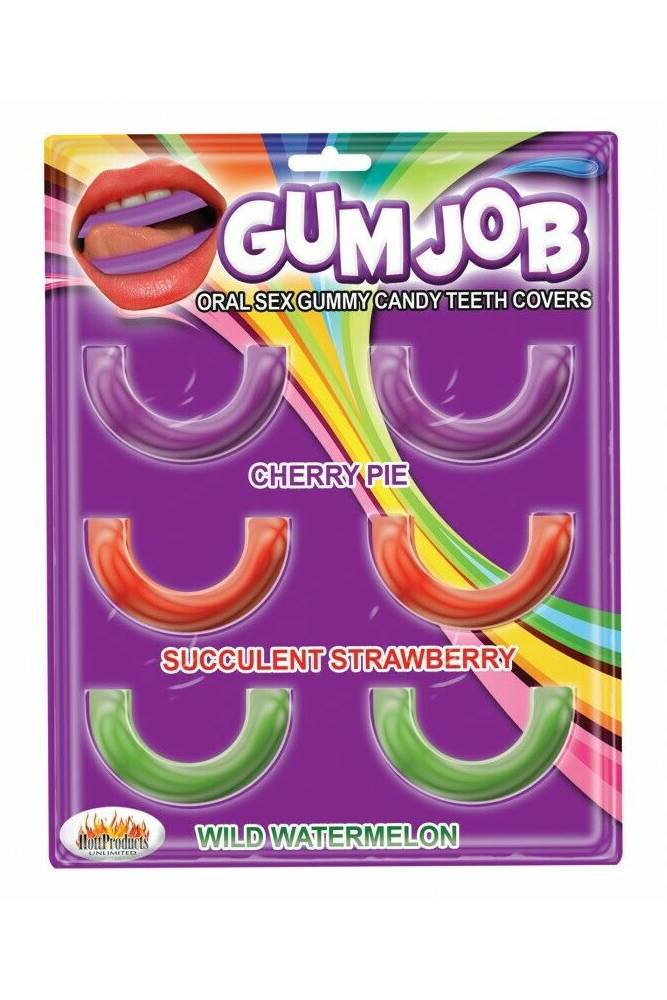Hott Products - Gum Job - BJ Gummy Teeth Covers - 6 PC - Assorted - Tophatter Daily Deals