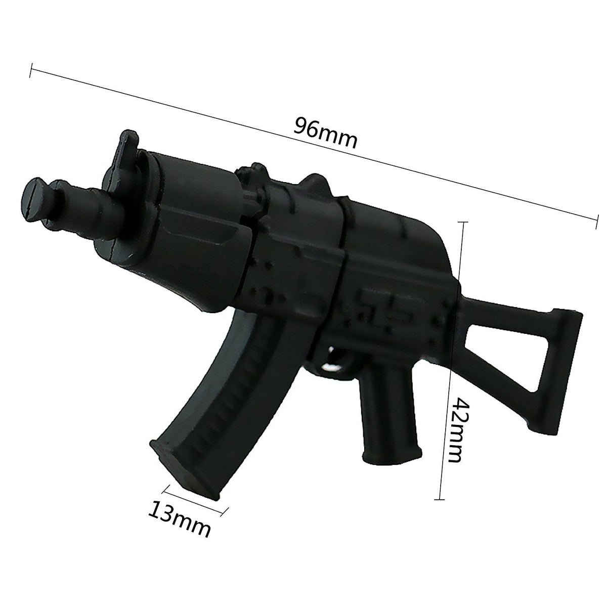 Machine Gun Shaped USB Flash Drive 2.0 Pistol, Rifle, AK, Uzi 16gb / 32gb USB Flash Drive - Tophatter Daily Deals