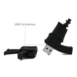 Machine Gun Shaped USB Flash Drive 2.0 Pistol, Rifle, AK, Uzi 16gb / 32gb USB Flash Drive - Tophatter Daily Deals