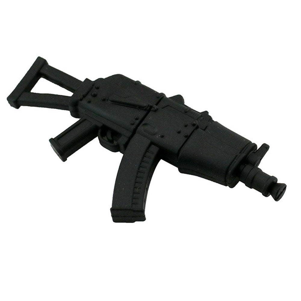 Machine Gun Shaped USB Flash Drive 2.0 Pistol, Rifle, AK, Uzi 16gb / 32gb 16GB 2.0 Rifle AK USB Flash Drive - Tophatter Daily Deals