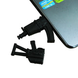 Machine Gun Shaped USB Flash Drive 2.0 Pistol, Rifle, AK, Uzi 16gb / 32gb 32GB 2.0 Rifle AK - Double the storage for $5 more! USB Flash Drive - Tophatter Daily Deals