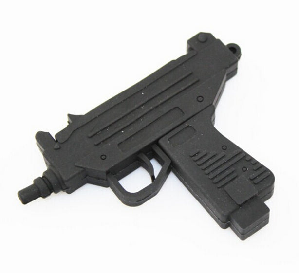 Machine Gun Shaped USB Flash Drive 2.0 Pistol, Rifle, AK, Uzi 16gb / 32gb 16GB 2.0 UZI USB Flash Drive - Tophatter Daily Deals