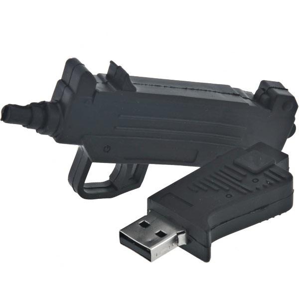 Machine Gun Shaped USB Flash Drive 2.0 Pistol, Rifle, AK, Uzi 16gb / 32gb USB Flash Drive - Tophatter Daily Deals