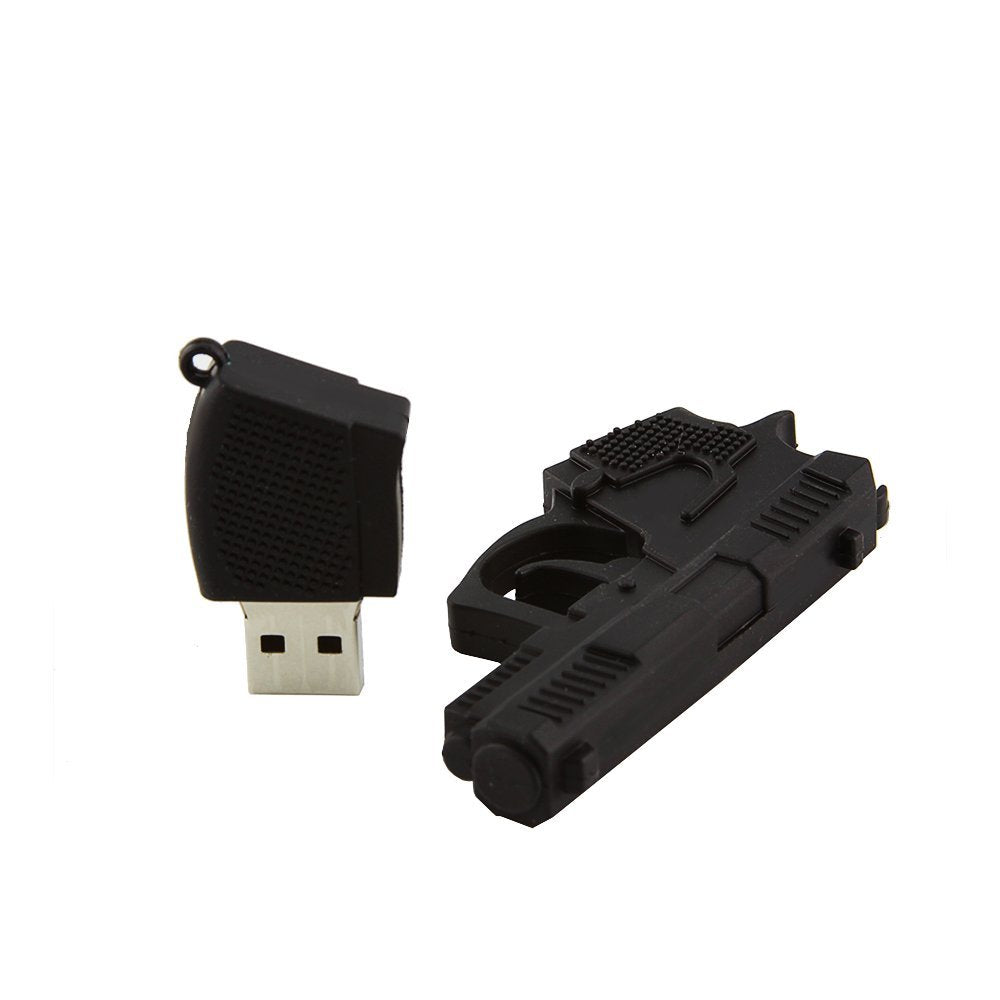 Machine Gun Shaped USB Flash Drive 2.0 Pistol, Rifle, AK, Uzi 16gb / 32gb USB Flash Drive - Tophatter Daily Deals