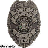 435 Fugitive Recovery Agent Badge - Tophatter's Weapons'N'Deals Professional Quality Stock Badges - Tophatter Daily Deals