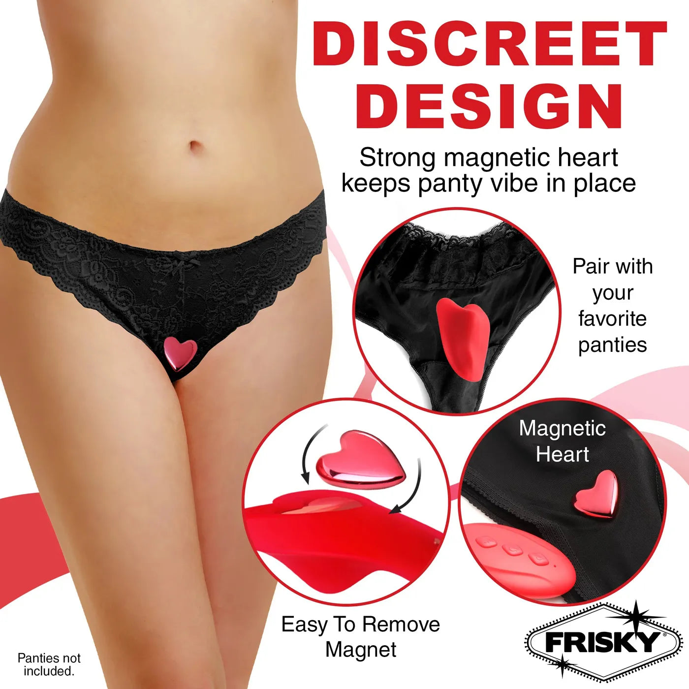 Love Connection Silicone Panty Vibe (Red) – Remote-Controlled Panty Vibrator > Sex Toys For Ladies > Panty Vibes - Tophatter Daily Deals