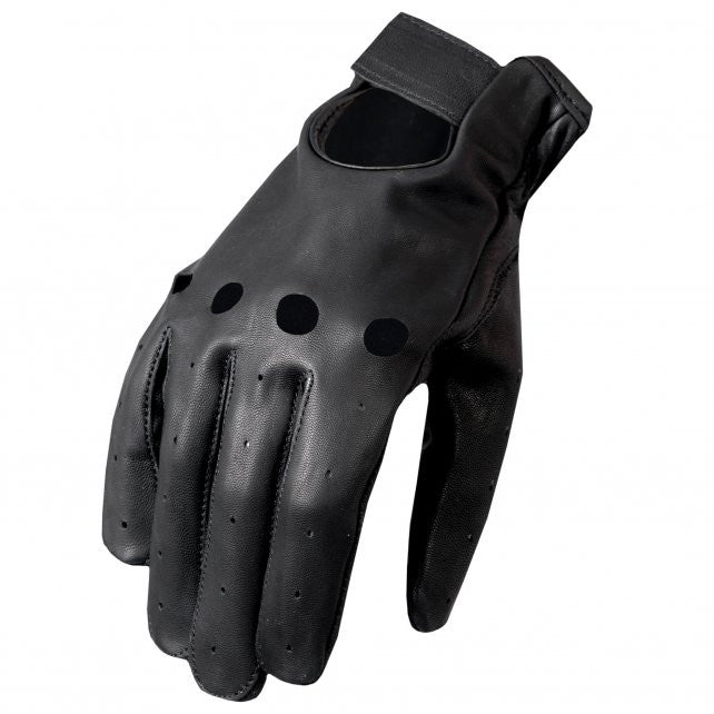 Hot Leathers Full Finger Leather Driving Gloves Unlined Gloves - Tophatter Daily Deals